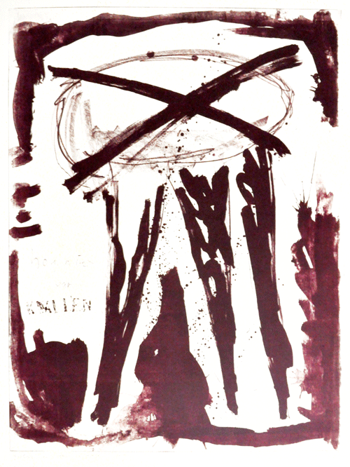 (hou niet van} kwallen - lithografie 2009